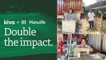 Manulife Commits USD $1 Million to Kiva to Drive Inclusive .